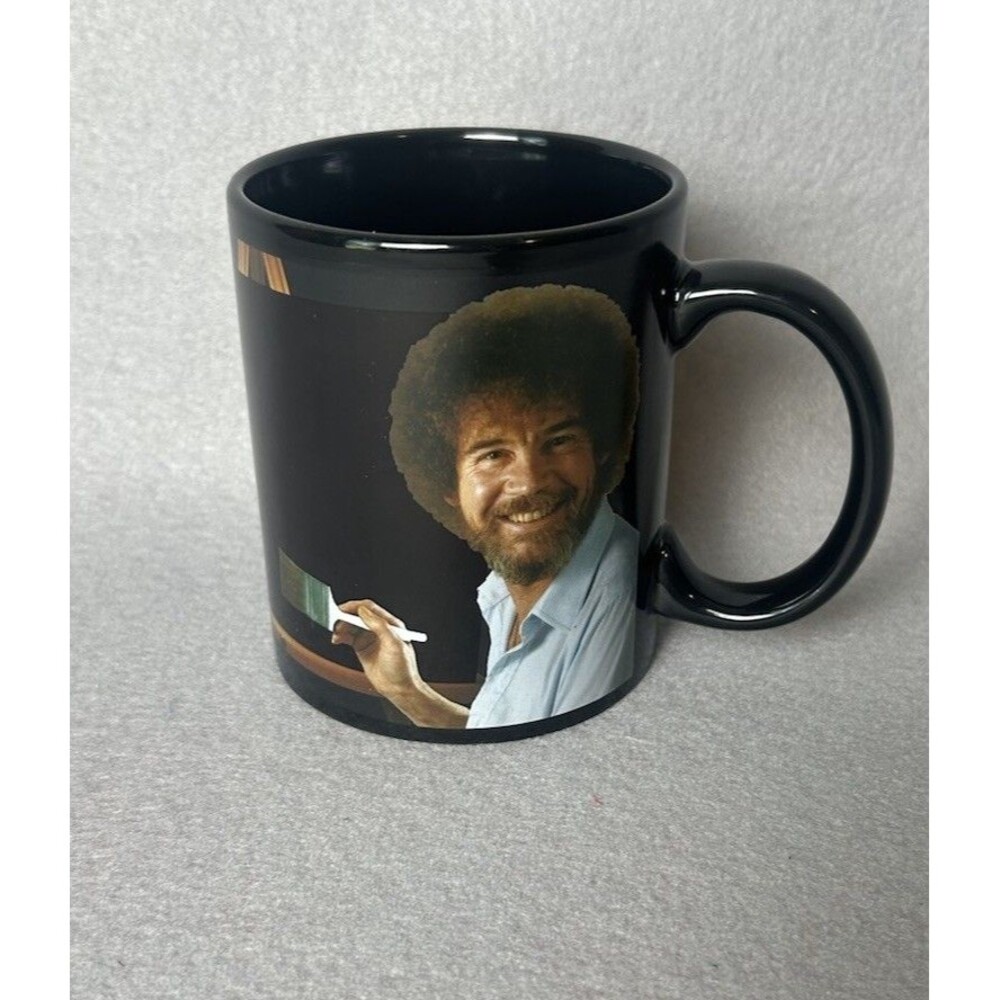 Bob Ross 'Self Painting Mug' Heat Changing Coffee Tea Cup Mug